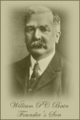 William P C Bain - Founder's Son